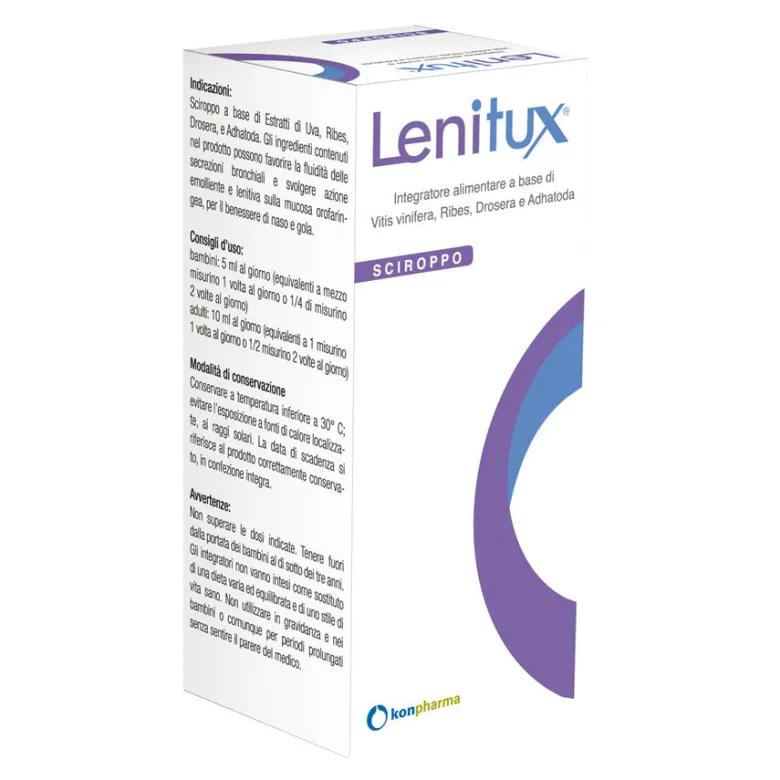 Lenitux lenitivo della tosse sciroppo 100ml