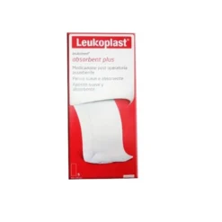 Leukoplast Absorbent Plus Medicazione Post Operatoria Assorbente 10x25cm 5 pezzi