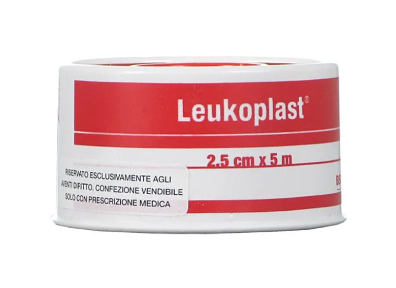 Leukoplast Cerotto Rocchetto 5mx2,5cm - Cerotto Adesivo Medico
