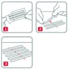 Leukoplast Leukosan Strip Wound Closure cerotti elastici per sutura cutanea 6x75mm 6 pezzi