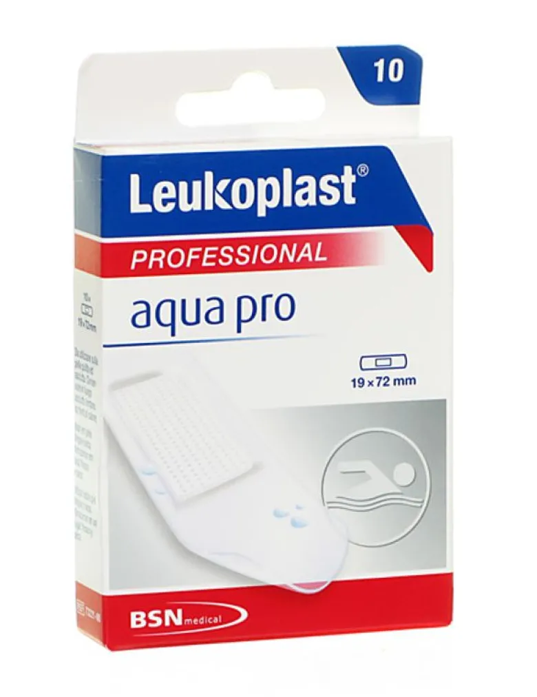 Leukoplast Professional Aqua Pro cerotto impermeabile 19x72 mm 10 pezzi