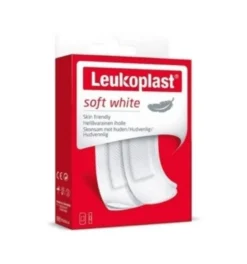 Leukoplast Soft White Cerotti Altamente Traspiranti 20 Pezzi 19x72mm