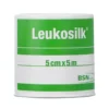 Leukosilk cerotto in poliacrilico 5 cm x 5 m