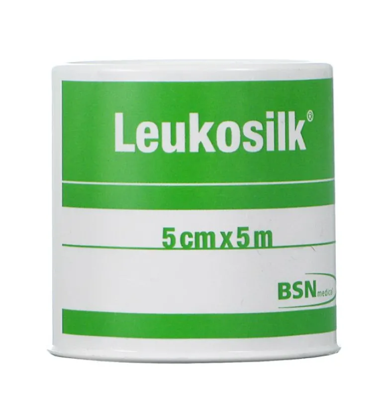 Leukosilk cerotto in poliacrilico 5 cm x 5 m