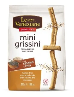 Le Veneziane Mini Grissini Sesamo E Chia 250g