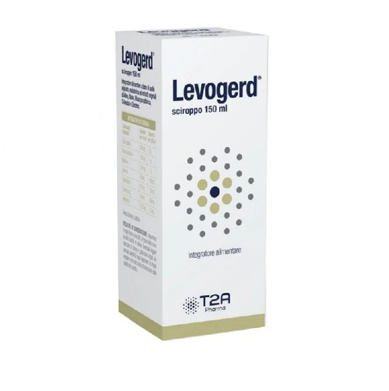 Levogerd integratore alimentare per reflusso gastroesofageo Sciroppo 240ml
