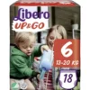 Libero Up&Go Pannolini Taglia 6 13-20Kg 18 Pezzi