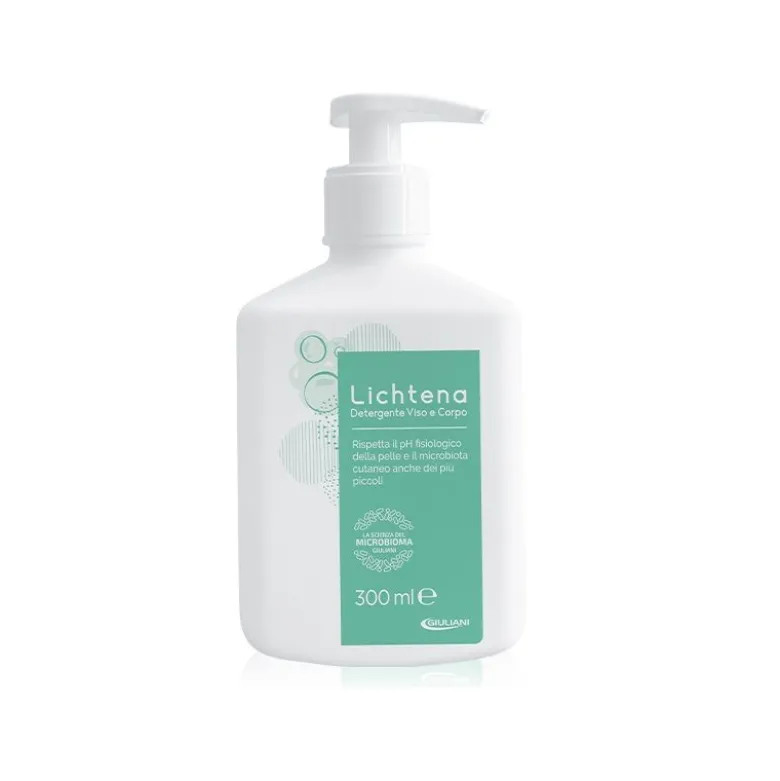 Lichtena Detergente Viso e Corpo rispetta il Ph fisiologico della pelle 300ml
