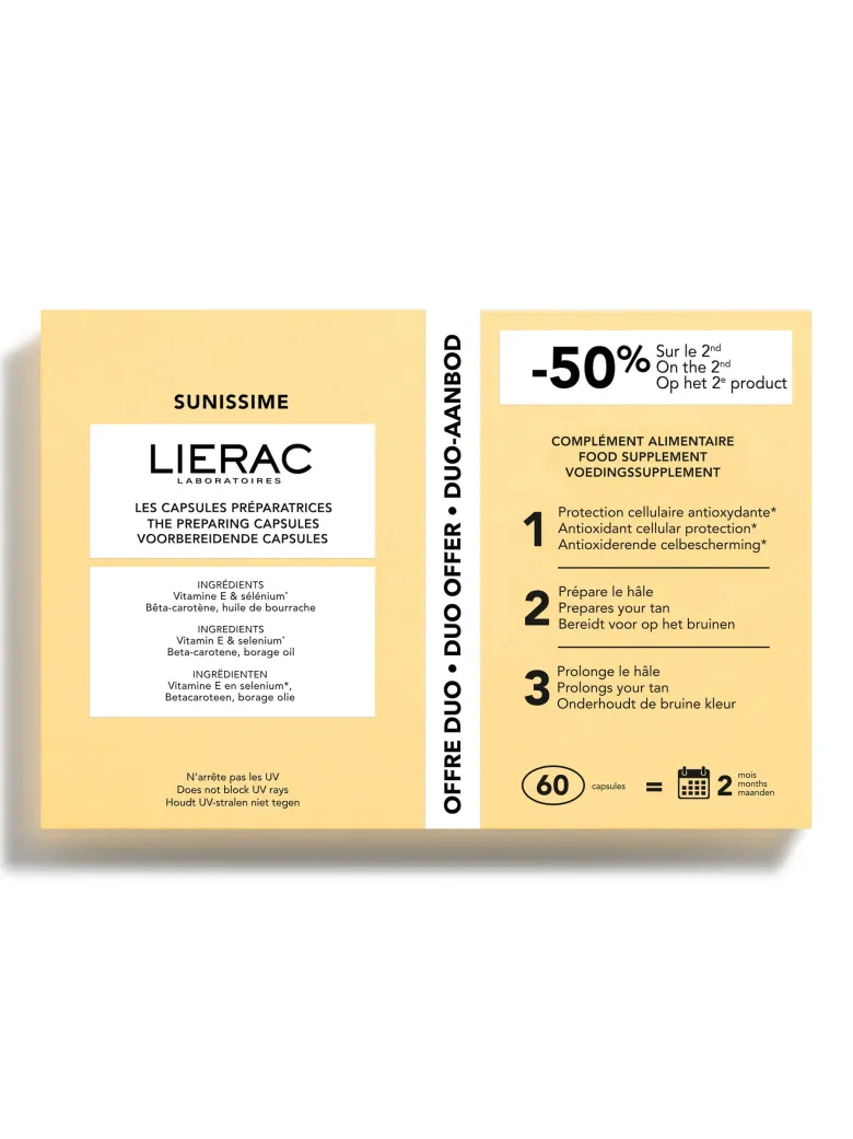 Lierac Sunissime Capsule Preparatrici Duo 30 Capsule