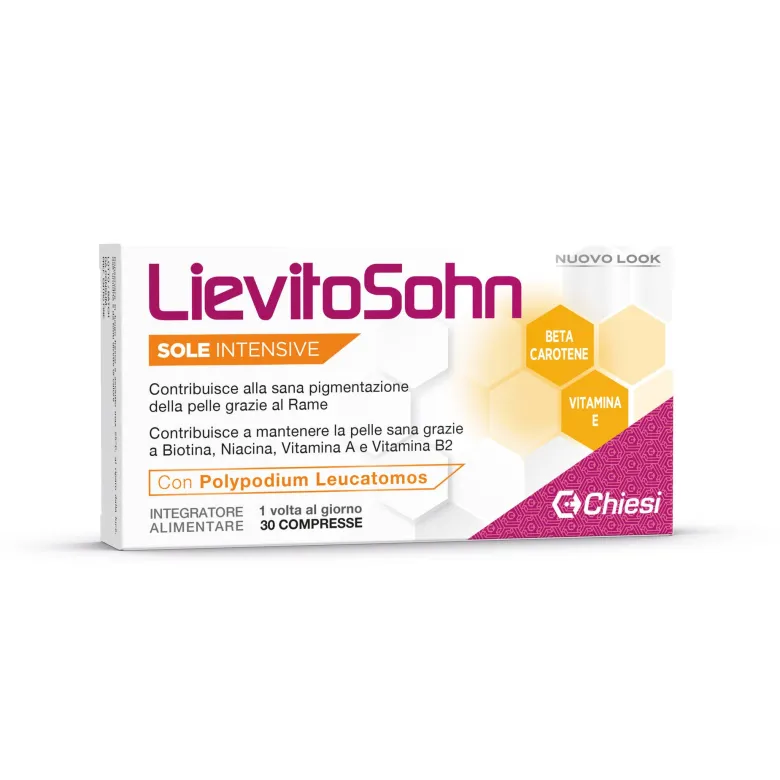 LievitoSohn Sole Intensive benessere della pelle 30 compresse