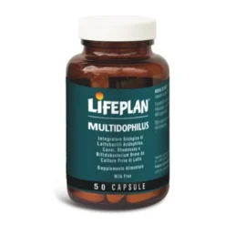 Lifeplan Multidophilus favorisce l'ecosistema intestinale senza glutine 50 capsule