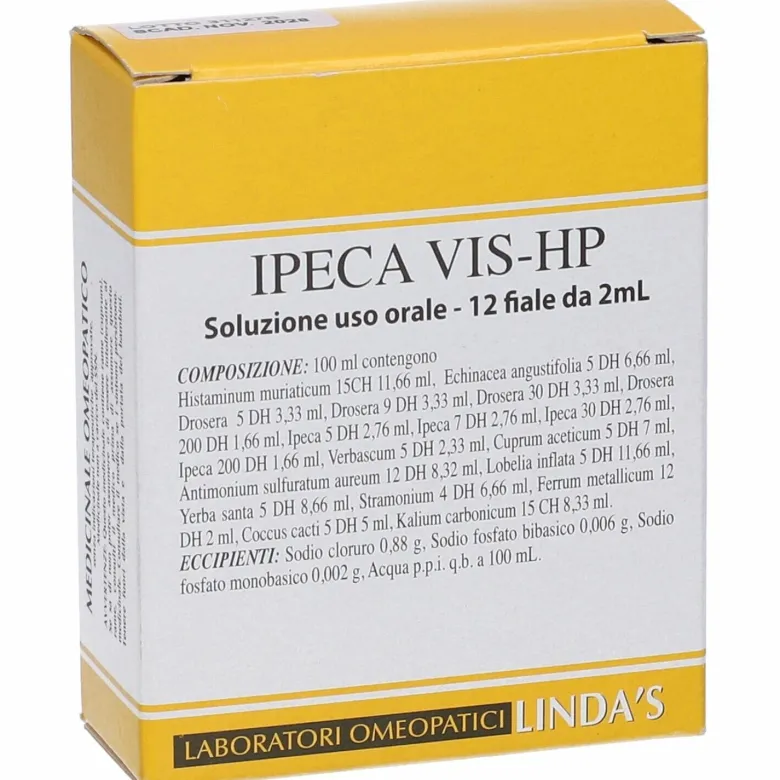 Linda's Ipeca Vis Hp 12 Fiale Da 2ml