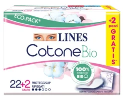 Lines Cotone Bio 24 Proteggislip Ripiegati