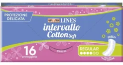 Lines Intervallo Cotton Soft Fresh 16 Proteggislip