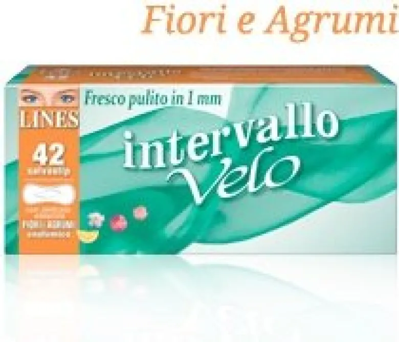 Lines Intervallo Velo Flower 42 Proteggislip