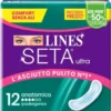 Lines Seta Ultra 12 Assorbenti Anatomici