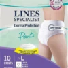 Lines Specialist Derma Protection Mutandine Pants Maxi Taglia L 10 Pezzi