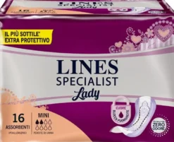 Lines Specialist Lady Assorbenti Incontinenza Mini 16 Pezzi