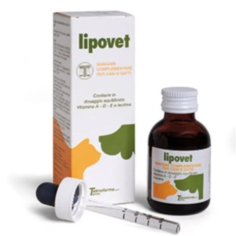 Lipovet mangime complementare per cani e gatti 50ml