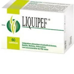 Liquipef 60 Compresse - Integratore Drenante Naturale
