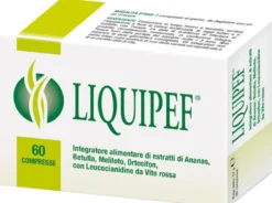Liquipef 60 Compresse - Integratore Drenante Naturale