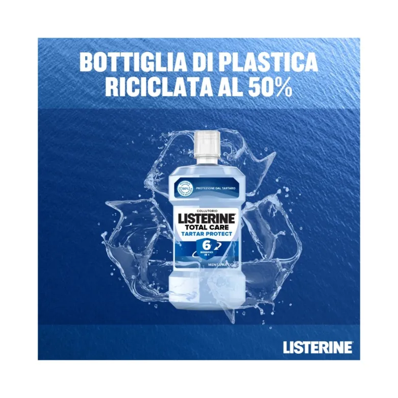 Listerine Advanced Tartar Control Collutorio Anti-Tartaro 500ml