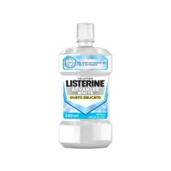 Listerine Advanced White Collutorio Gusto Delicato 500ml