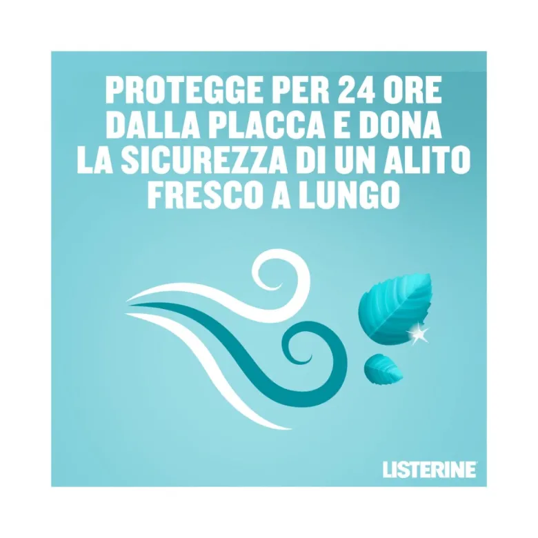 Listerine Cool Mint Collutorio Gusto Delicato 500ml