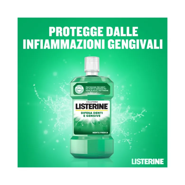 Listerine Difesa Denti E Gengive Collutorio 250ml