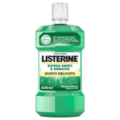 Listerine Difesa Denti&Gengive Collutorio protettivo 500ml gusto menta delicata