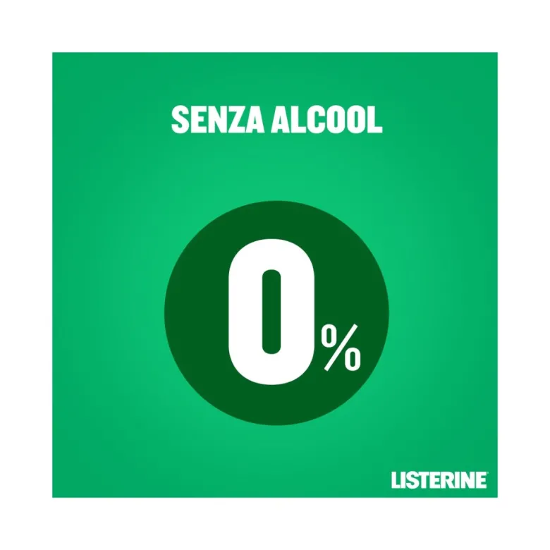 Listerine Difesa Denti&Gengive Collutorio protettivo 500ml gusto menta delicata