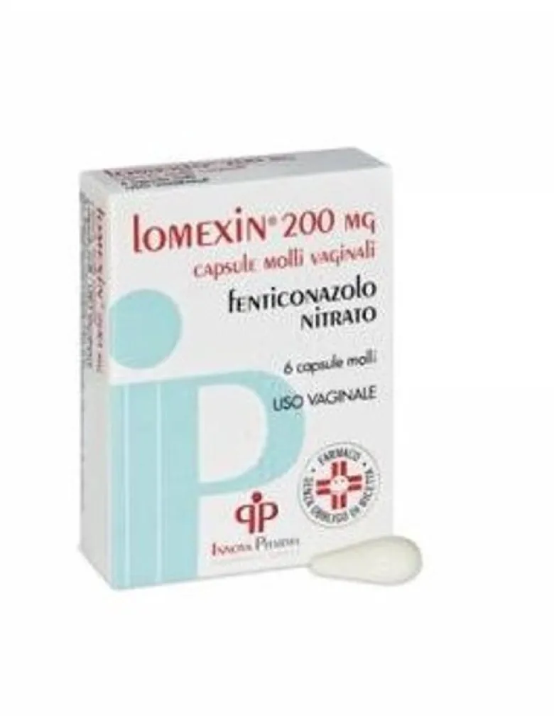Lomexin 6 capsule molli vaginali
