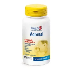 Longlife Adrenal per il metabolismo energetico 100 tavolette rivestite
