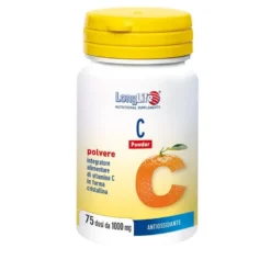 Longlife C Powder antiossidante vitaminico 75 Dosi