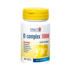 LongLife D Complex 1000 per il benessere delle ossa 60 compresse