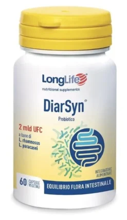 Longlife DiarSyn equilibrio della flora intestinale 60 capsule