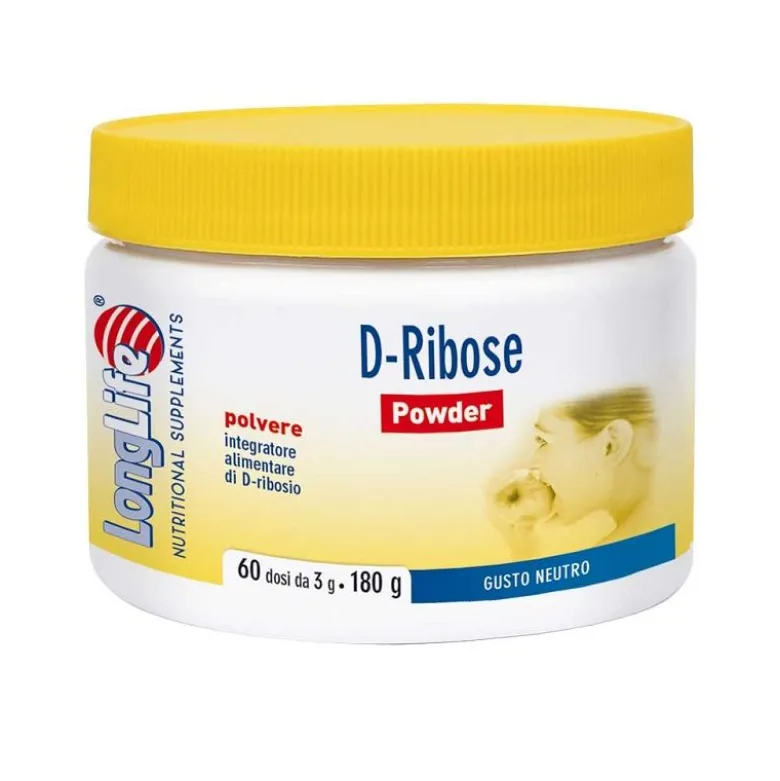 Longlife D-Ribose Powder utile a migliorare le prestazioni fisiche intense 180g