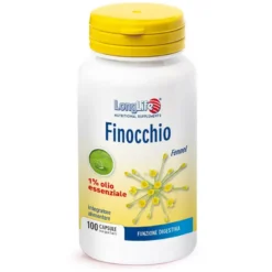 Longlife Finocchio integratore alimentare utile per la funzione digestiva 100 capsule