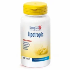 Longlife Lipotropic integratore alimentare utile per il metabolismo dei lipidi 60 tavolette