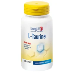 Longlife L-Taurina Aminoacido non proteico 100 capsule 500mg
