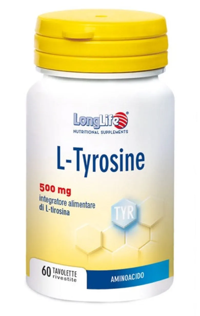 LongLife L-Tyrosine 500mg