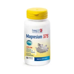 Longlife Magnesium 375 integratore di 5 sali di magnesio 100 tavolette