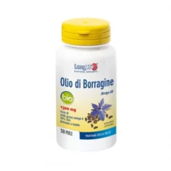 Longlife Olio Borragine Bio integratore alimentare utile per la pelle 50 perle