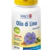 Longlife Olio di Lino Bio 1300mg metabolismo colesterolo 50 perle