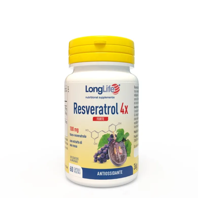 Longlife Resveratrol 4x Forte 60 capsule