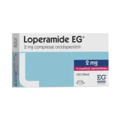 Loperamide eg 2 mg Compresse Orodispersibili 12 Compresse in Blister Al/al
