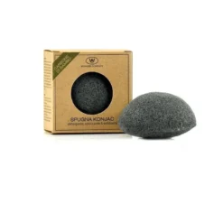 LR Wonder Company Spugna Struccante Konjac al Carbone di Bambù 1 pezzo