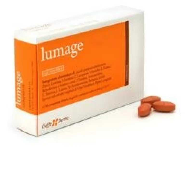 Lumage 20 compresse coadiuvante abbronzatura