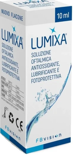 Lumixa Soluzione Oftalmica lubrificante e antiossidante 10ml