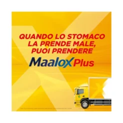 Maalox Plus Azione Rapida Contro Bruciore e Acidità di Stomaco 30 cpr